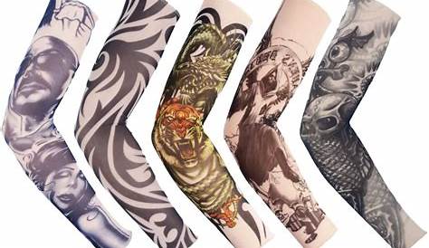 A client of mine liked my idea of doing fake tattoo sleeves on her
