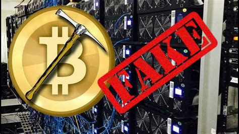 fake bitcoin miner site