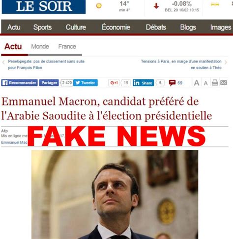 fake news france