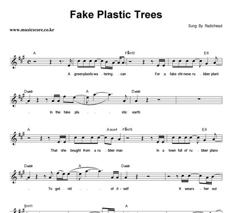 Fake Plastic Trees Harmonica