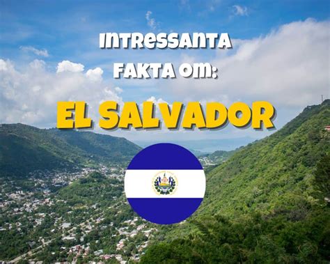 fakta om el salvador