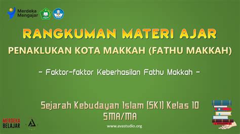 Faktor Faktor Keberhasilan Fathu Makkah