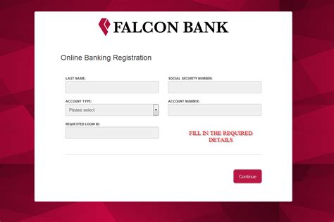 falcon national bank online banking