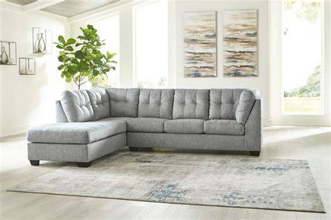 Falkirk 2Piece Sectional with Chaise and Sleeper 80804S3 by Benchcraft