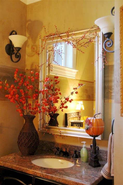 Get the pretty fall bathroom decoration with these 10 ideas rengusuk