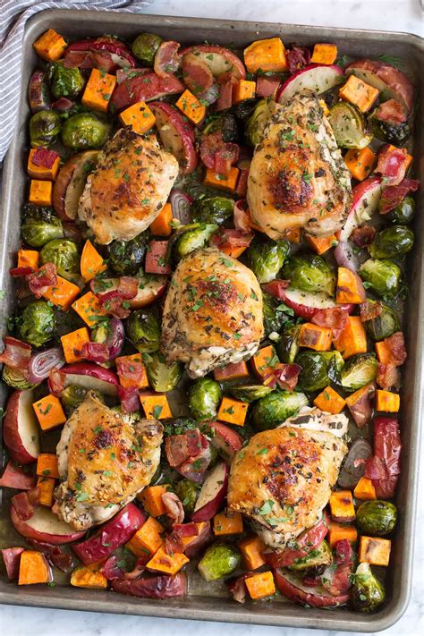 Autumn Chicken Dinner Recipe {One Pan!} Cooking Classy