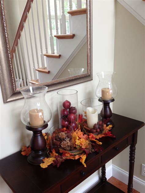 Halloween Console Table Decor Console table decorating, Console table