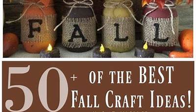 Fall Crafts For Home Decor
