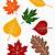 fall cut out printable
