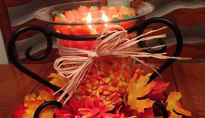 Fall Leaves Table Centerpieces