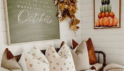 Fall Living Room Ideas Pinterest