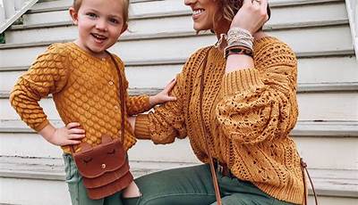 Fall Outfits Mom And Daughter