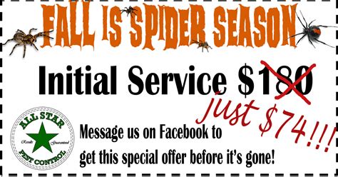 fall 2023 specials for pest control in aurora