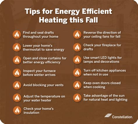 fall and winter energy saving tips