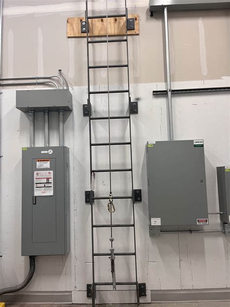 Fall Arrest System Ladder