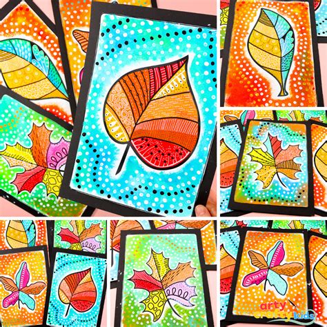 Examples of fall colors in art
