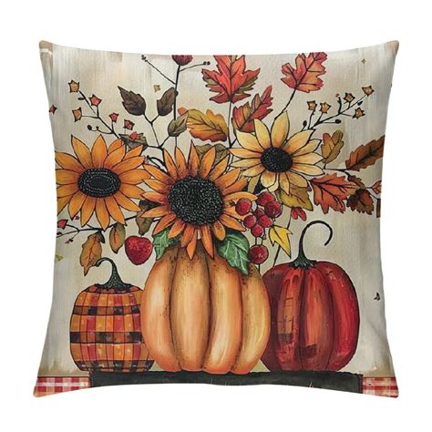 fall autumn throw pillows