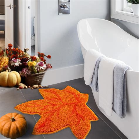 Fall Bathroom Rug