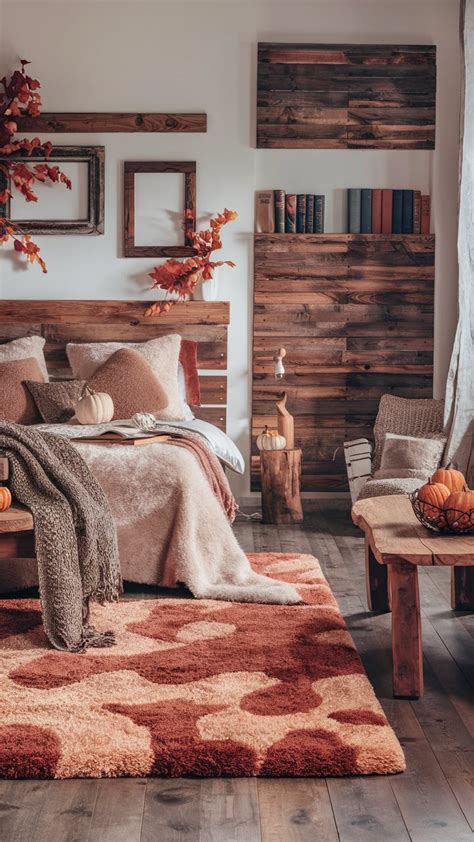 Fall bedroom wood