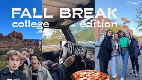 fall break college students