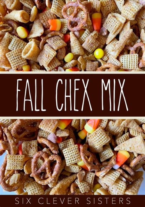 Fall Chex Mix With Candy Corn
