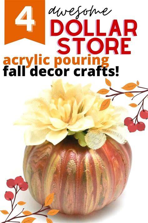 fall decor crafts step by step