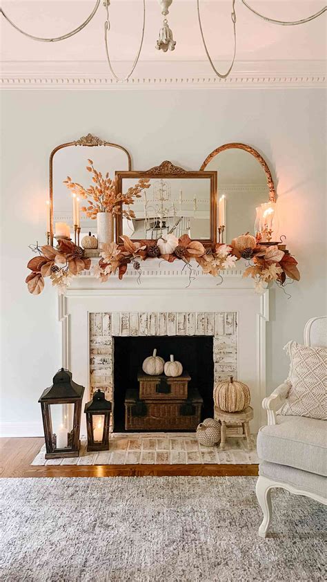 Fall Decor For Mantle