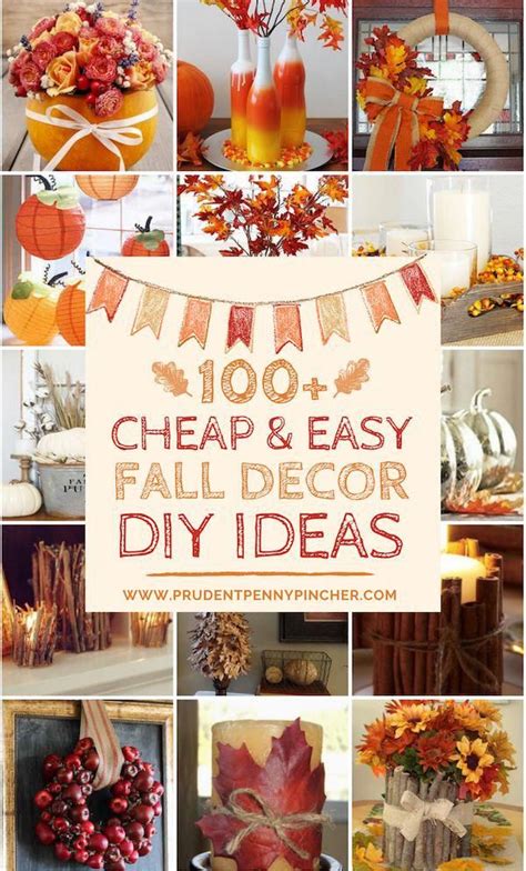 Fall Decor Ideas Budget