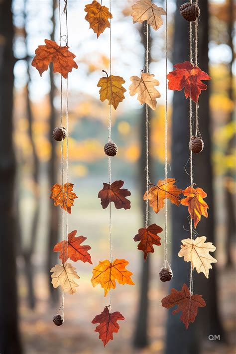 Fall Decor With Leaves