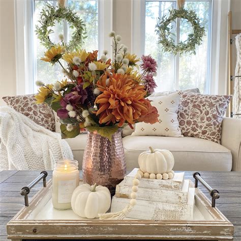 Fall Decorating Vignettes