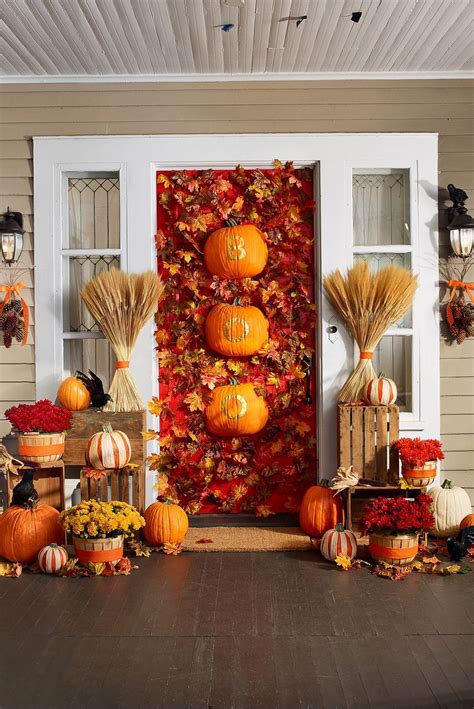 Fall Door Decor Diy
