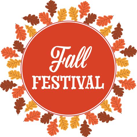 fall festival logo png