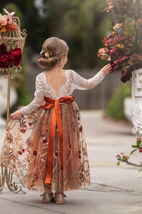 fall flower dresses
