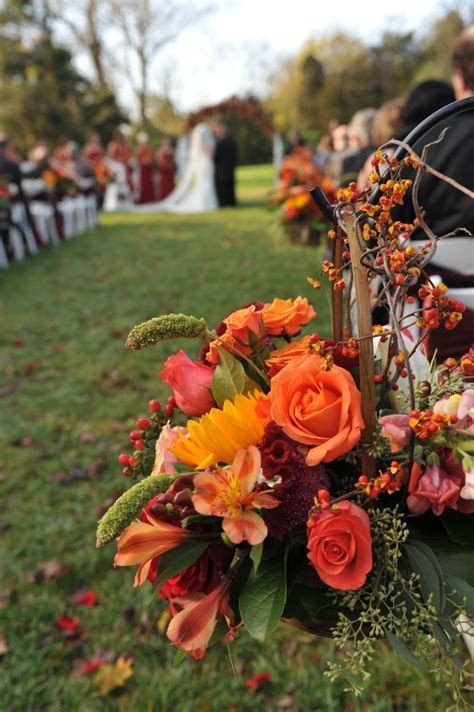 Fall Garden Wedding Decorations