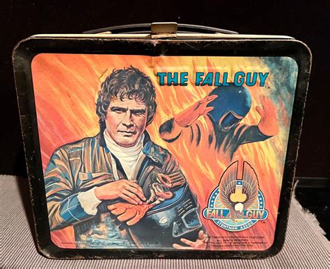 Original Fall Guy Lunchbox with Thermos Etsy Vintage lunch boxes