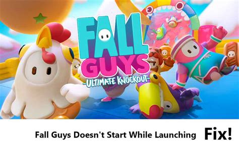 fall guys doesn't launch epic games