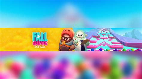 fall guys youtube banner