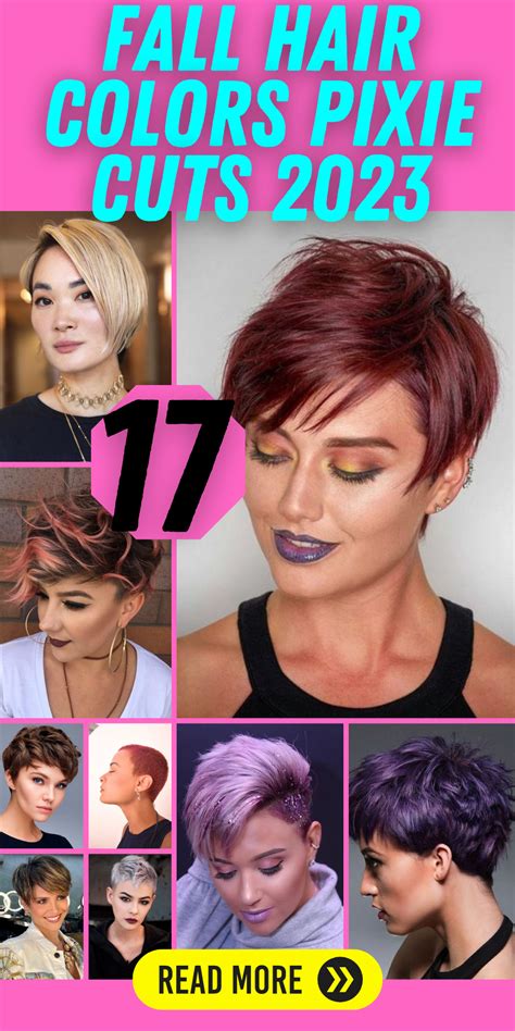 fall hair colors for pixie cuts