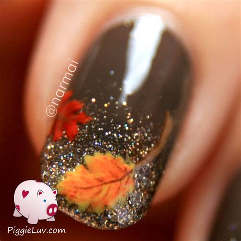 Fall Nails Ideas Autumn Leaf