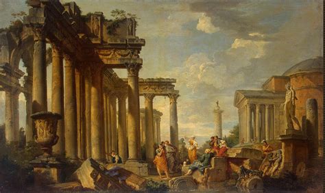 fall of the roman empire painting