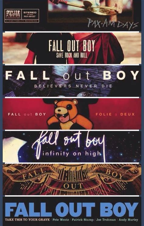 fall out boy discography
