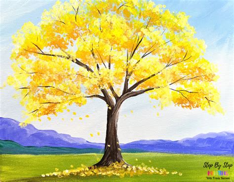 fall painting tree