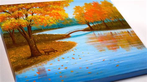 fall painting tutorials for beginners