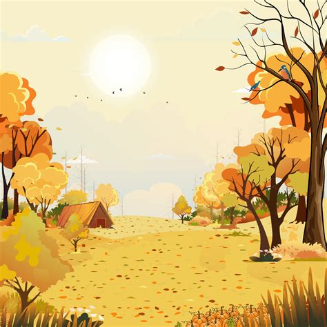 fall pictures cartoon
