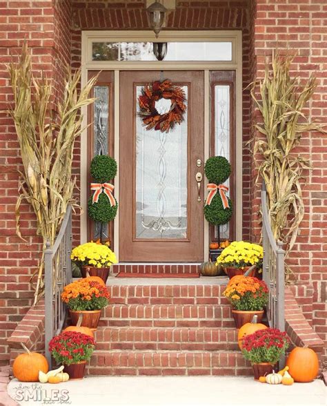 Fall Porch Decorations Front Porch Fall Decorating Ideas