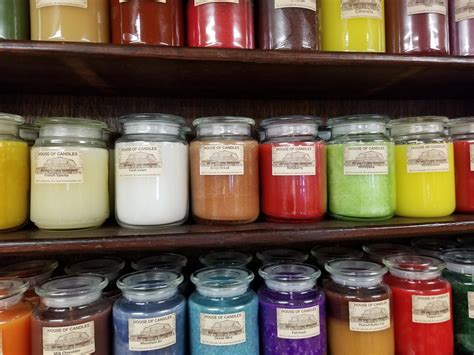 fall sale for candles in jars