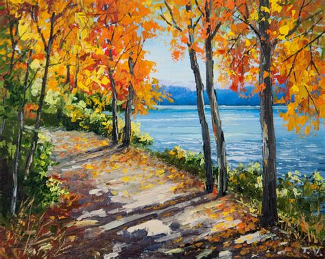 fall scenery paintings