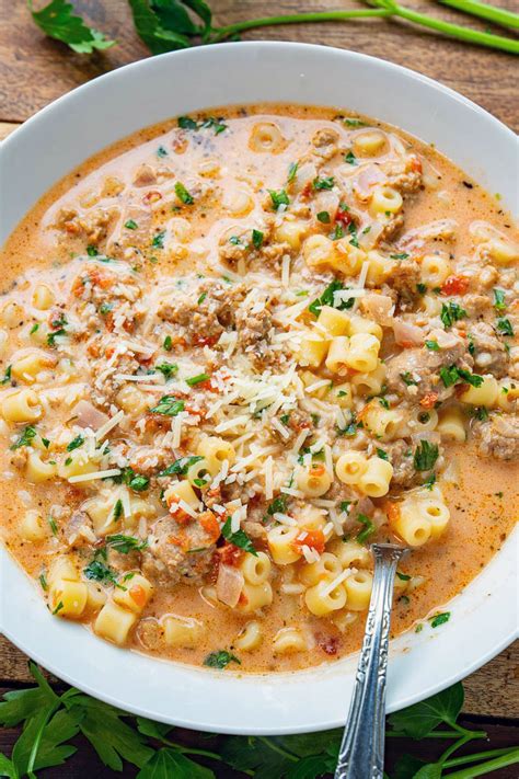 Fall Soups With Ground Beef