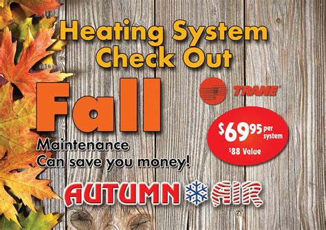 fall specials for heating in san jose
