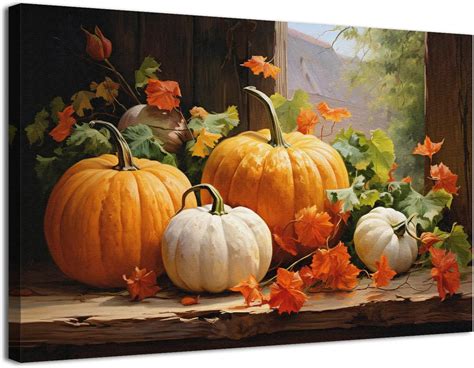fall-themed canvas prints